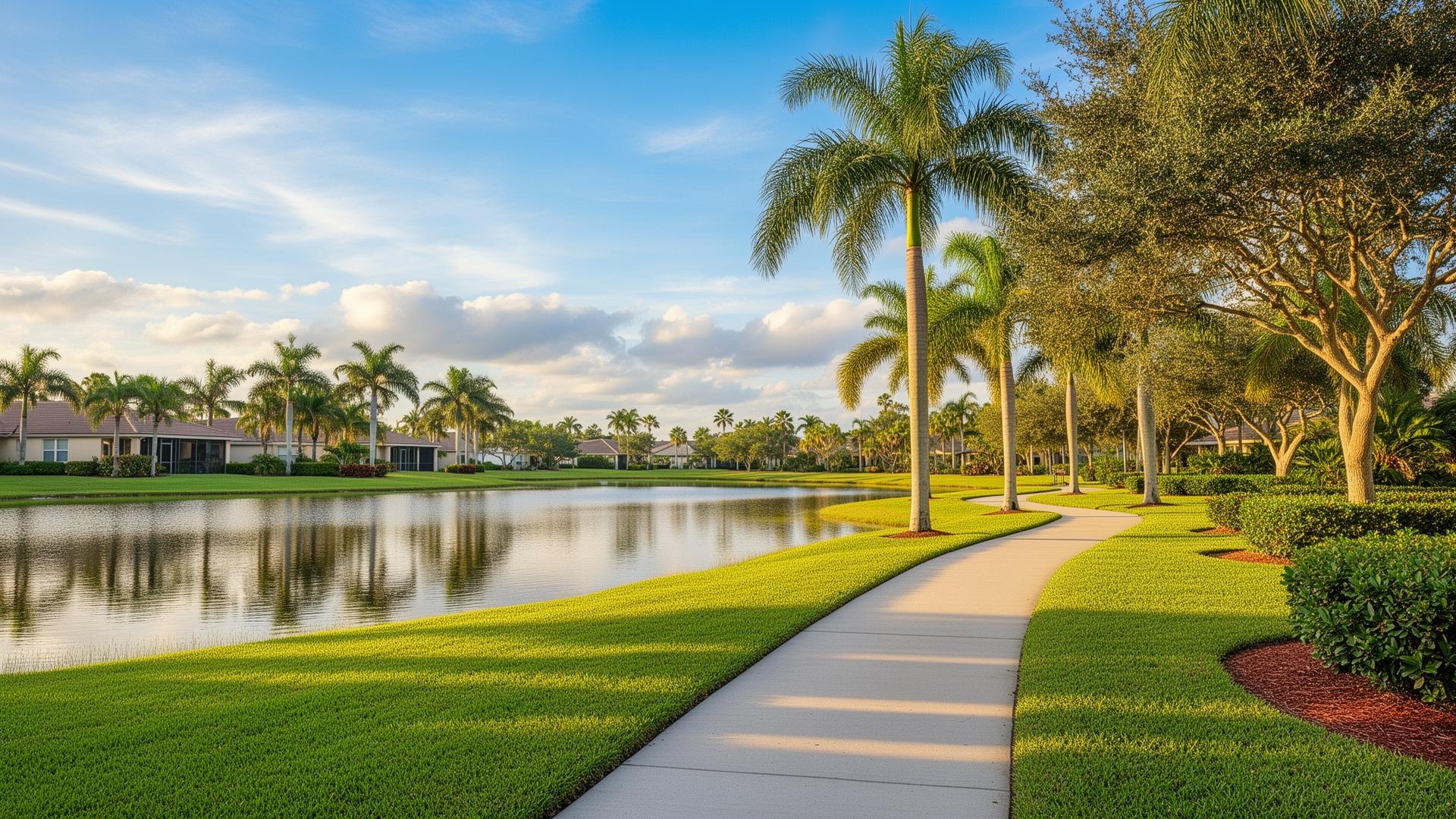 Lake Charleston community in Lake Worth, FL